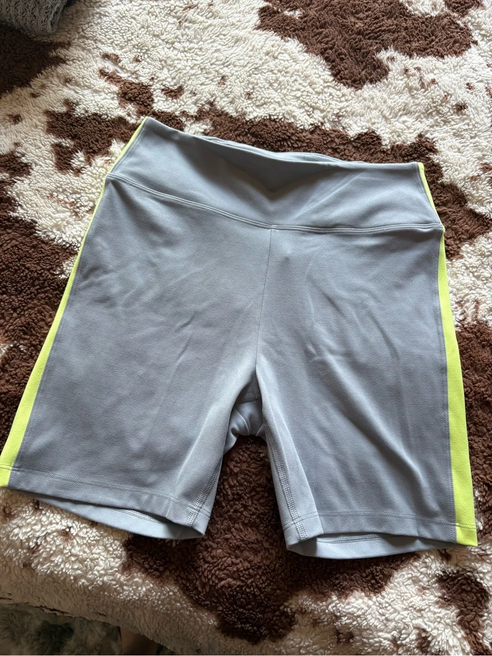 Womens PINK Active Biker Shorts